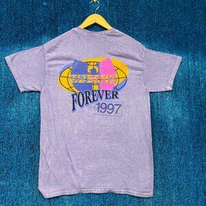 Wu-Tang Clan Forever 1997 Rap Purple T-Shirt Size Medium